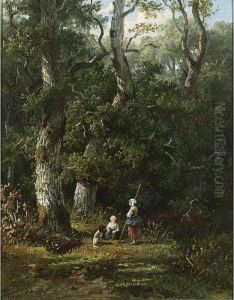 Wood Gatherers Resting Wood Gatherers Resting