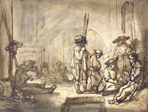 Joseph interpreting Dreams by Carel Fabritius