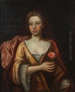A Portrait Of A Young Lady by John Vanderbank