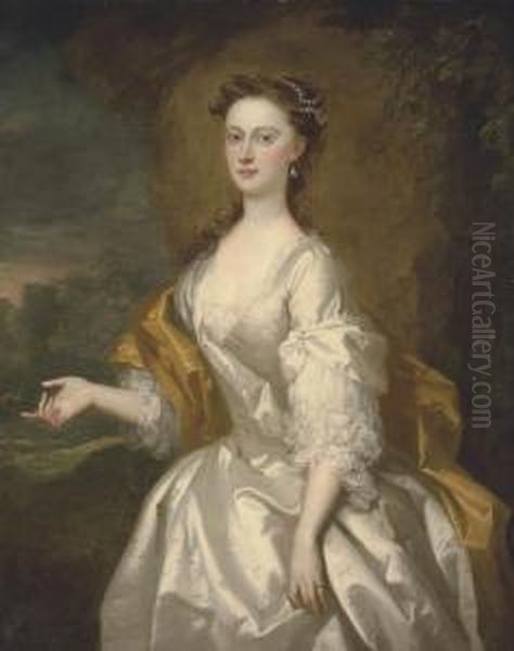 Portrait Of Miss Rachel Long - view 1