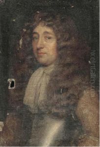 Portrait Of A Gentleman, Bust-length, In Armour And Whitejabot