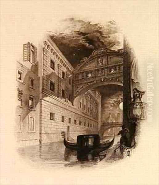 The Bridge of Sighs Venice - view 1