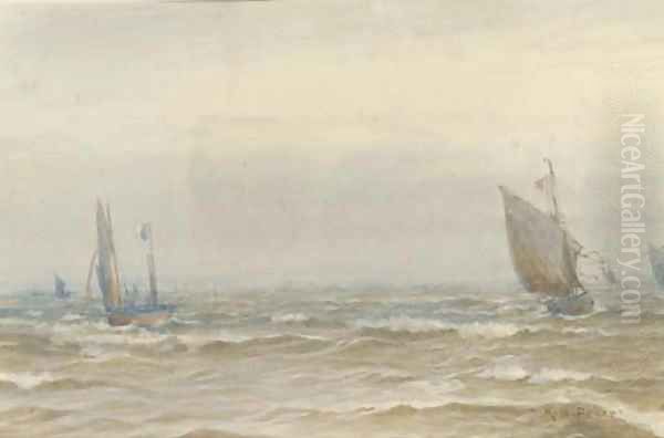 Running home on the tide - view 1