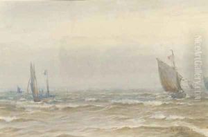 Running home on the tide by Henry Branston Freer