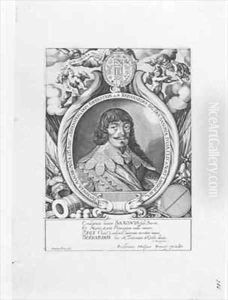 Portrait of Bernard of Saxe Weimar by Sebastian Furck