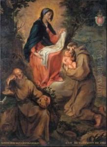 Visione Di San Francesco by Francesco Vanni