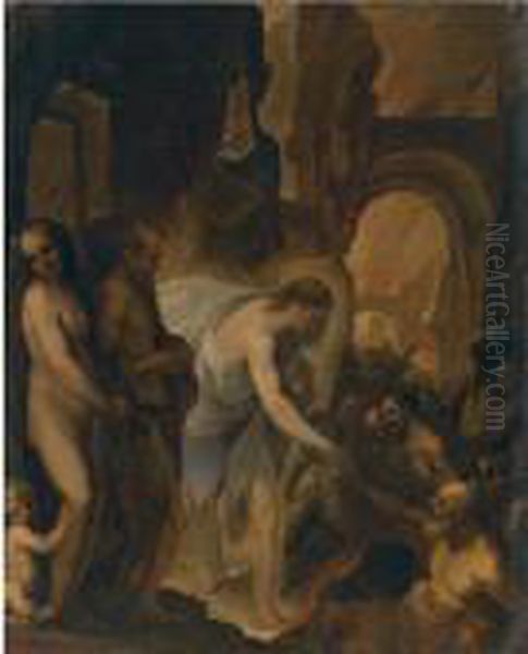 The Raising Of Lazarus - view 1