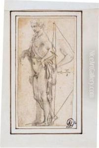 Standing Youthful Hercules, Possibly After The Antique by Francesco Vanni