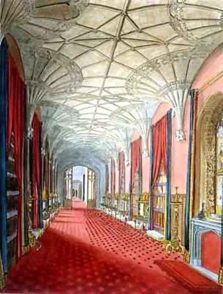 Interior of St Michaels Gallery Fonthill Abbey - view 1