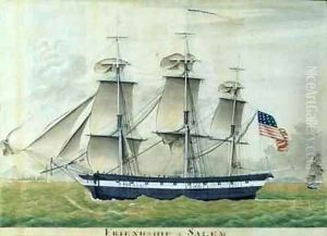 USS Friendship of Salem by Giuseppe Fedi