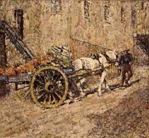The Fruit Cart by Harry Fidler