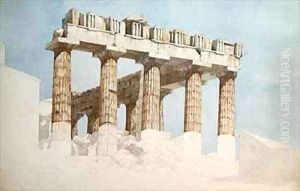 The East End and South Side of the Parthenon by John Foster
