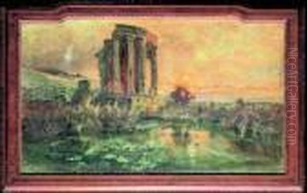 Paesaggio Con Rovine E Architetture - view 1