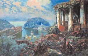 Veduta Di Portofino Dall'alto by Gerelamo Varese