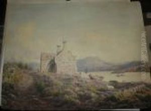 Te Gwyn Ferry N. W by Cornelius Varley