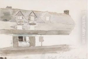 Study Of A House In Dolgelly, North Wales