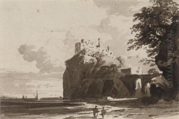 A Castle On A Rocky Promontory - view 1
