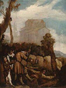 The Parable of the Blind leading the Blind by Domenico Fetti