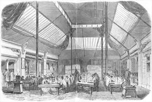 Workshop of jewellery during the Second Empire by Michel Charles Fichot