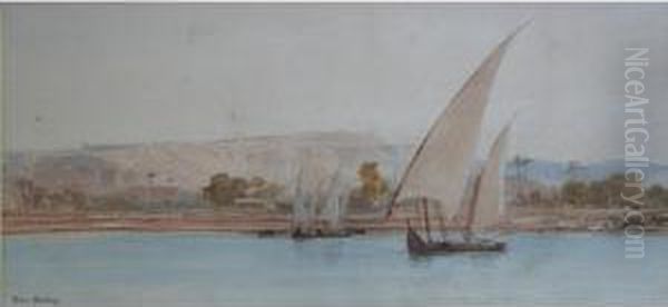 Dhows On The Nile - view 1