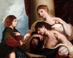 Sansone E Dalila by (Alessandro) Padovanino (Varotari)