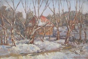 Winter Landscape by Partog Vartanian