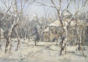 Winter Landscape by Partog Vartanian