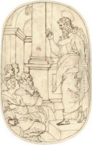 The Death Of Saint Peter Martyr by Giorgio Vasari