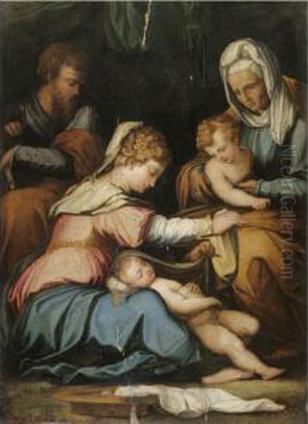 The Holy Family With Saint Elizabeth And The Infant Saint John The Baptist - view 1
