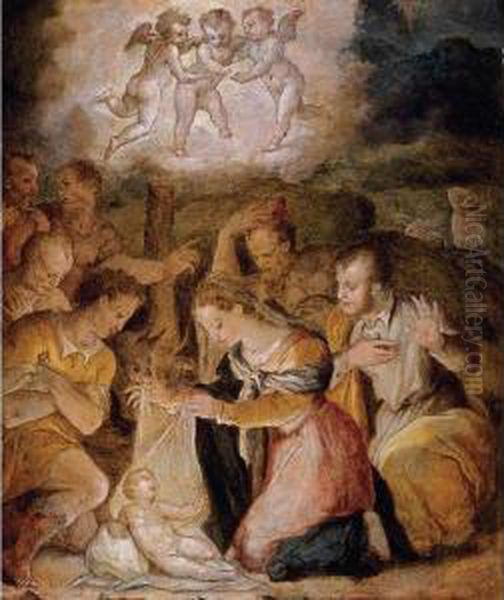The Nativity With The Adoration Of The Shepherds - view 1