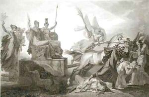 Republique Francais by Alexandre Evariste Fragonard