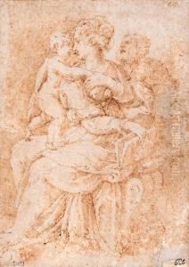 La Sainte Famille by Giorgio Vasari