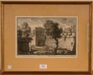 Porta S. Lorenzo Et Esquilina by Giuseppe Vasi