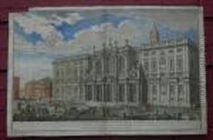 Prospetto Della Facciat Basilica Liberiana Di S Maria by Giuseppe Vasi