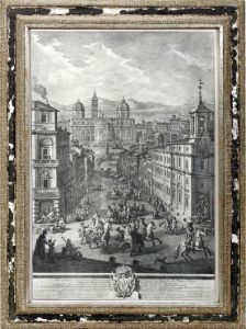 Lequattro Fontane by Giuseppe Vasi
