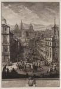 Prospetto Di Roma by Giuseppe Vasi