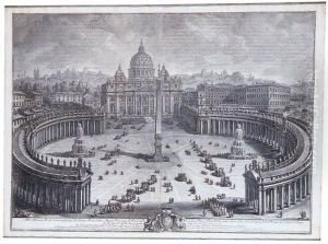 La Veduta Del Fianco Destro Della Basilica Vaticana