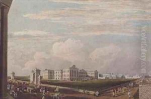 A View of Government House Calcutta by Fraser, James Baillie