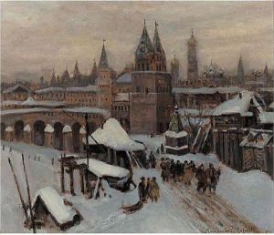Celebration Near The Kremlin
