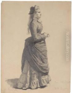 Mademoiselle Eugenie by Viktor Vasnetsov