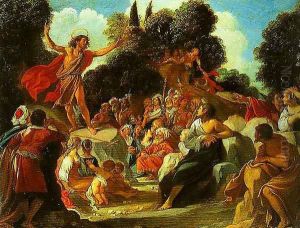 St John the Baptist Preaching