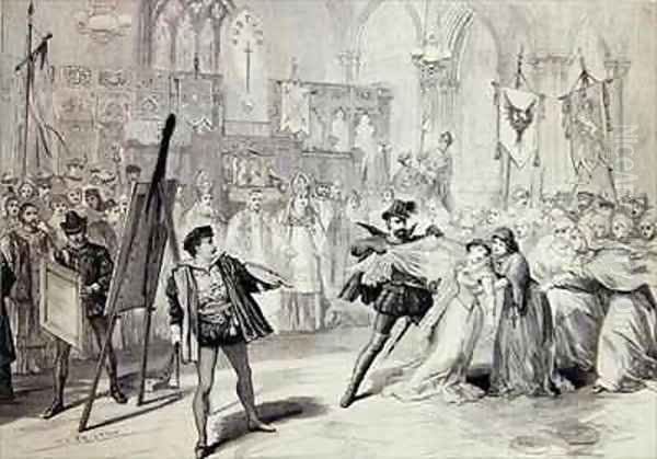Scene from Moro the painter of Antwerp - view 1