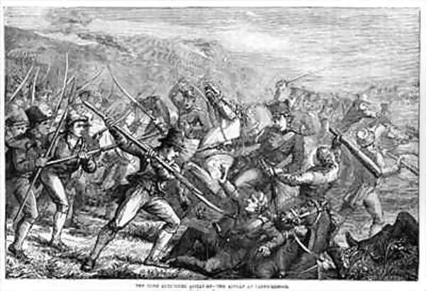 The Irish Anti Tithe Agitation The Affray at Carrickshock - view 1