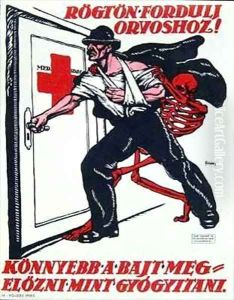Poster on Safety at Work by Foldes