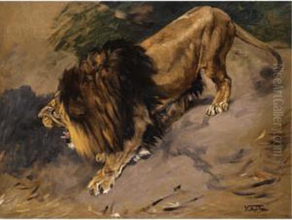 A Roaring Lion - view 1