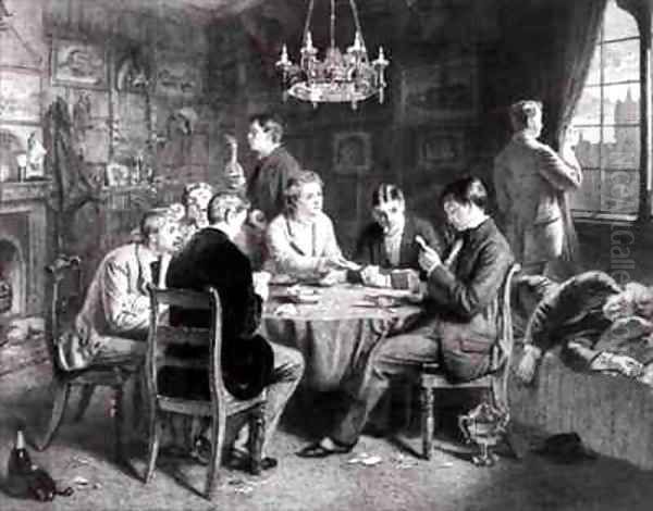 The Road to Ruin College by William Powell Frith