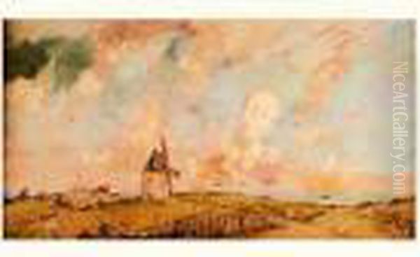 Paysage Au Moulin En Bretagne - view 1