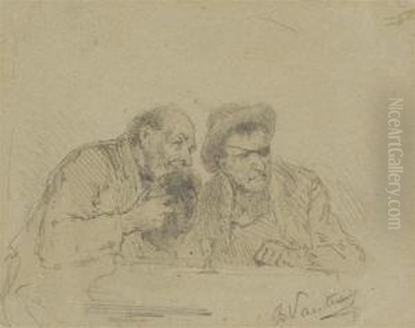 A Scene At An Inn. - view 1