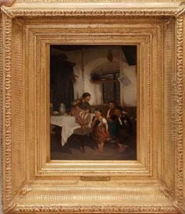 Children Playing by Benjamin I Vautier