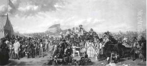 Derby Day, A. Blanchard by William Powell Frith